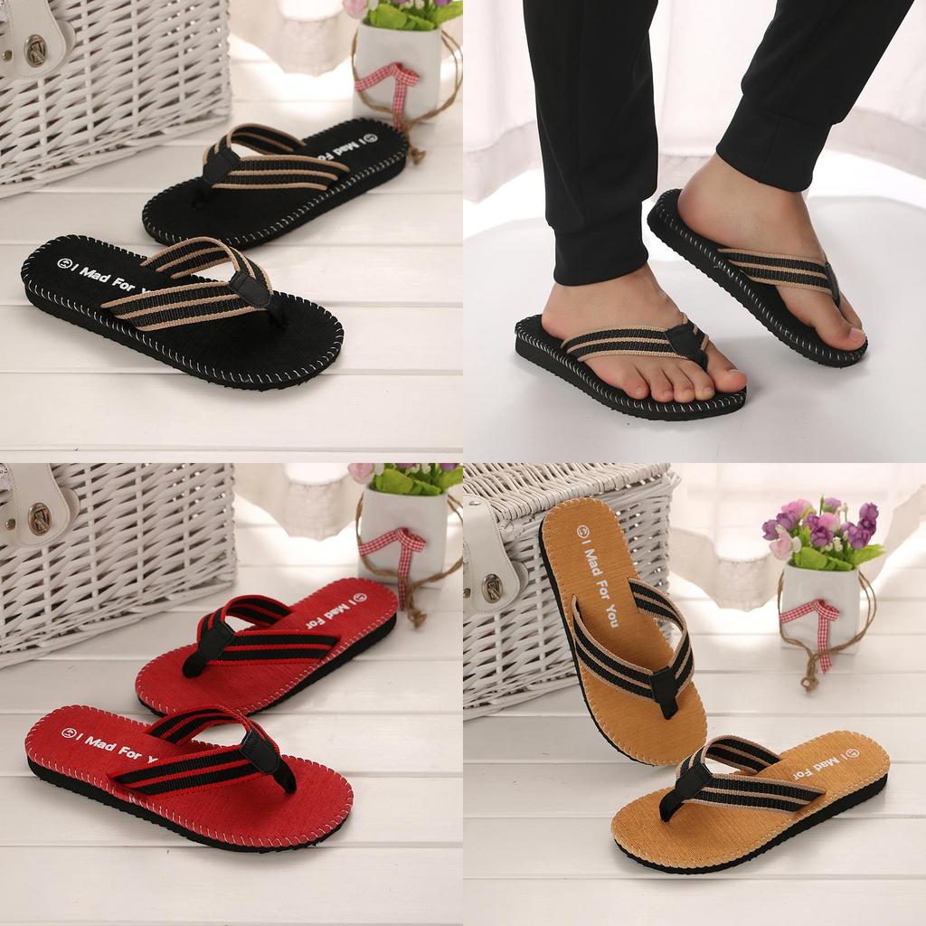I Mad For You Men's Stylish And Ventilated Flip Flops