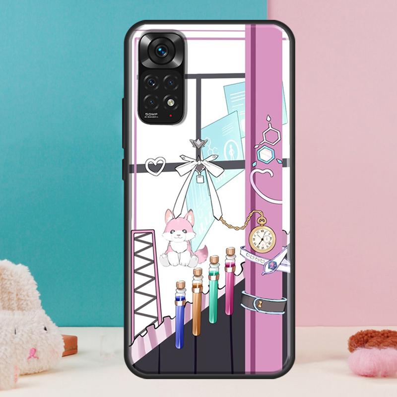 Чехол Hololive для Xiaomi Redmi Note 13 Pro 14 12 11 9 10 9S 10S 11S 12S Redmi 14C 13C 10C 12C