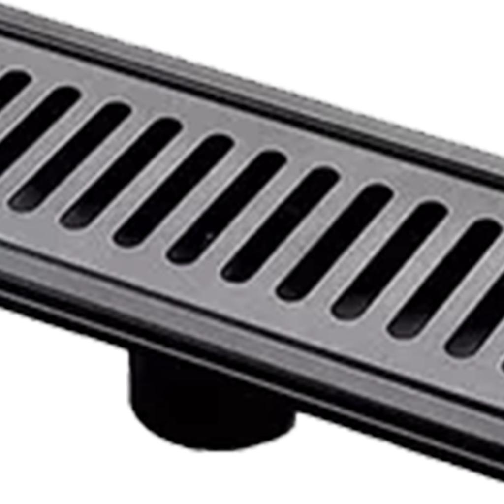 Rectangular Floor Drain 304 Stainless Steel Smooth Surface Fast Drainage Deodorant Shower Linear