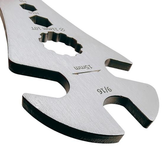 Велосипедный ключ Закалка Компактный из нержавеющей стали Многофункциональный ключ для ремонта педалей для улицы