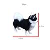 Animal Cute Husky Plush Toy Lifelike Lifelike Dog Plush Toy Simulated Dog Stuffed Doll  Child