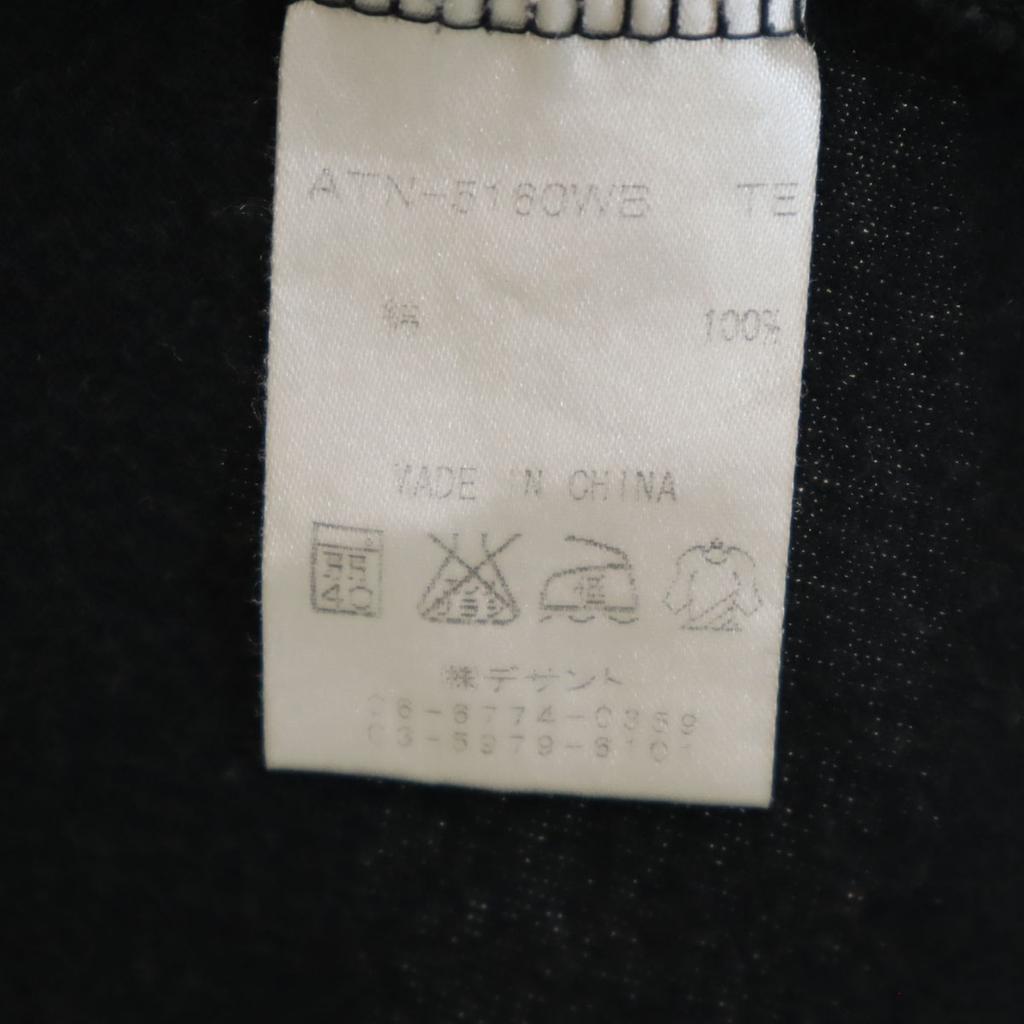 COURREGES Футболка с коротким рукавом 40 черная Мужская Б/У