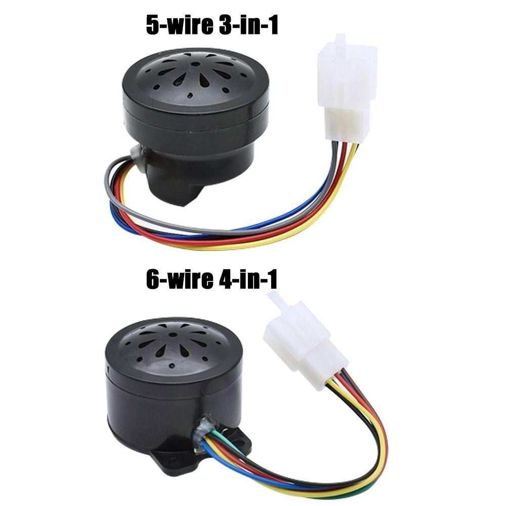 Anti-theft Horn E-bike  Buzzer Horn Tricycle Horn Reversing Voice Horn Anti-theft Reversing Voice