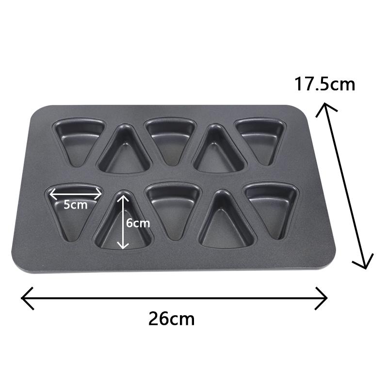 6 Cavity Flower Carbon Steel Cake Mold Madeleine Muffin Cake Pan Jam Sandwich Egg Tart DIY Cooking Mold Kitchen Utensils