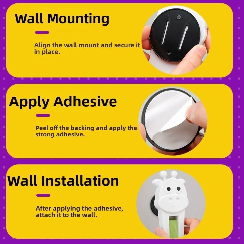 Adjustable Electric Cat Teaser Rechargeable Wall-Mounted Cat Toy Living Room
