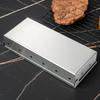 Stainless Steel Smoker Box for Outdoor Barbecue - Hole-Punched for Smoked Meat Grilling