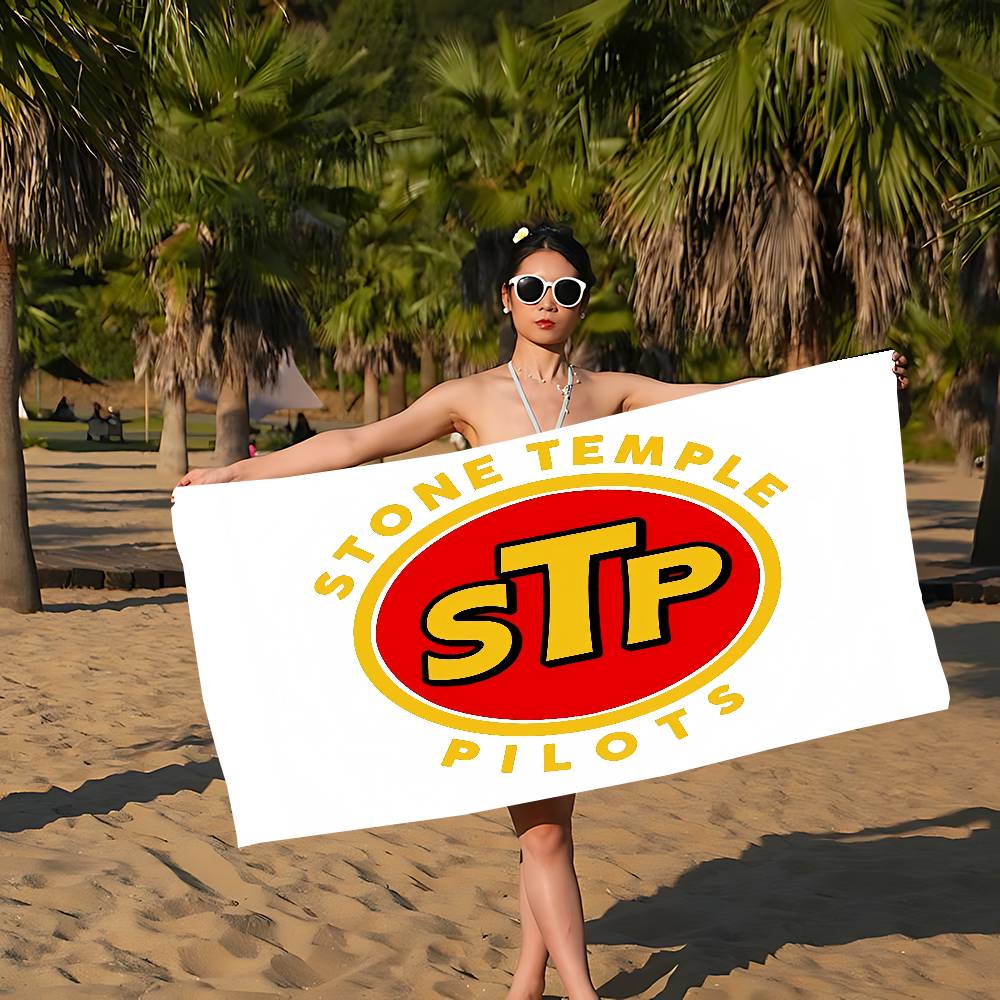 S-STPs Motor Car Oil Microfiber Printed Beach Towel Mountain Climbing Yoga Beach Swimming Running Absorbent Soft Towel