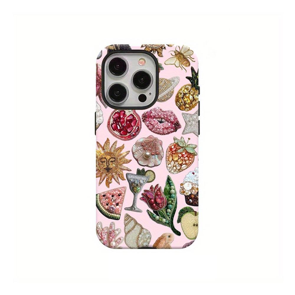 Роскошный модный чехол Clmj с принтом леопардовые звезды для iPhone 17 16 15 14 13 12 11 X XS Air Pro Max Plus Двухслойная задняя крышка