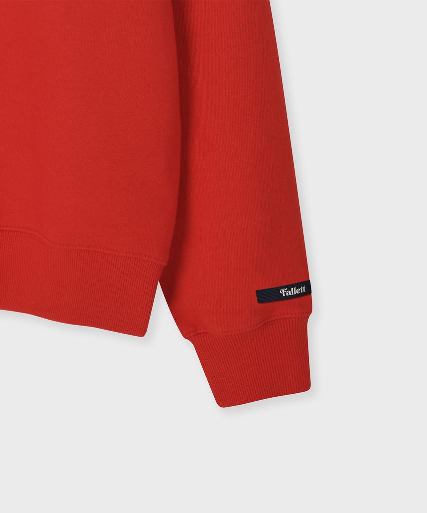 FALLETT Story Logo Secret Sweatshirt Red