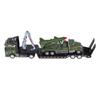 1:50 Tow Truck Toy Alloy Pull Back Car Highly Simulation Trailer Vehicle Toy for Children#2