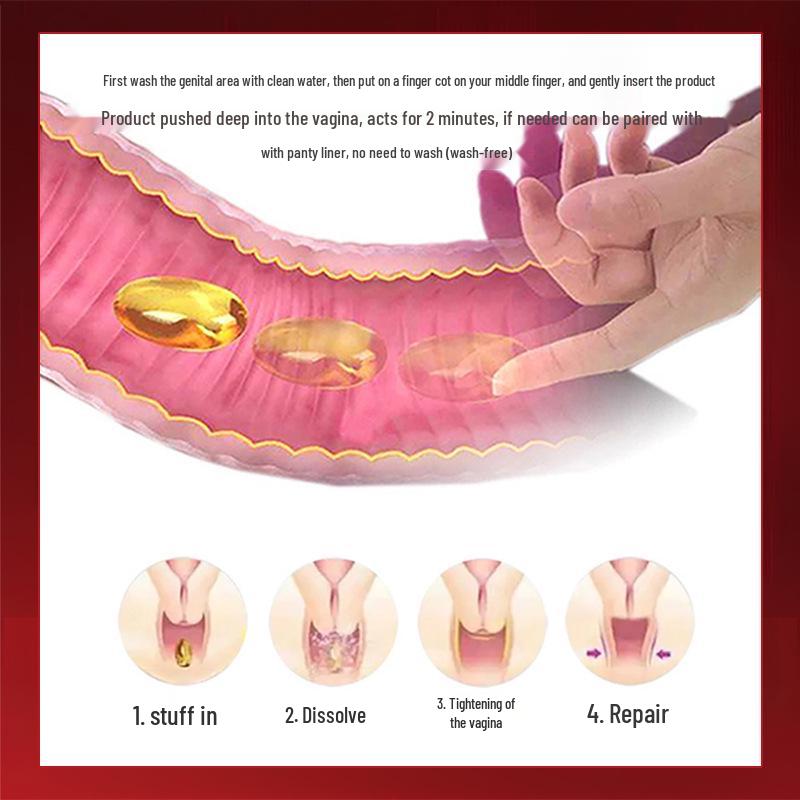 BSYP Women's Antibacterial Vaginal Tightening & Moisturizing Pills for Gynecological Care