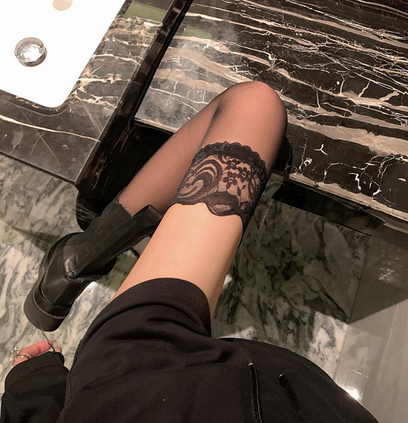 Trendy Lace Over-the-Knee Socks for Women: Sweet or Wild Style