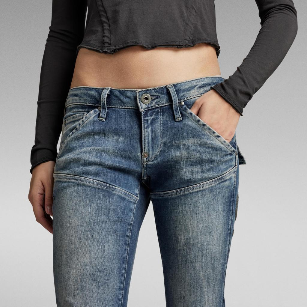 G-Star RAW Women's Tapered Jeans blue 5620 Heritage embro tapered wmn D04806-D112-B990-W24/L30