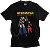 Великолепная футболка Grendizer Ufo Robot Goldrake для мужчин, футболка с коротким рукавом из хлопка, футболка с Акутарусом Мехой Аниме, топы, графическая футболка