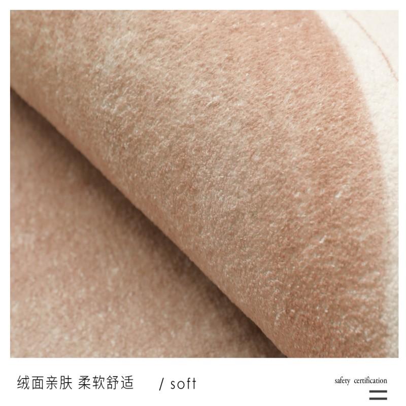 Современные минималистичные ковры для гостиной, милый мультяшный ковер для декора спальни, пушистый мягкий ковер для детской комнаты, домашний плюшевый придверный коврик