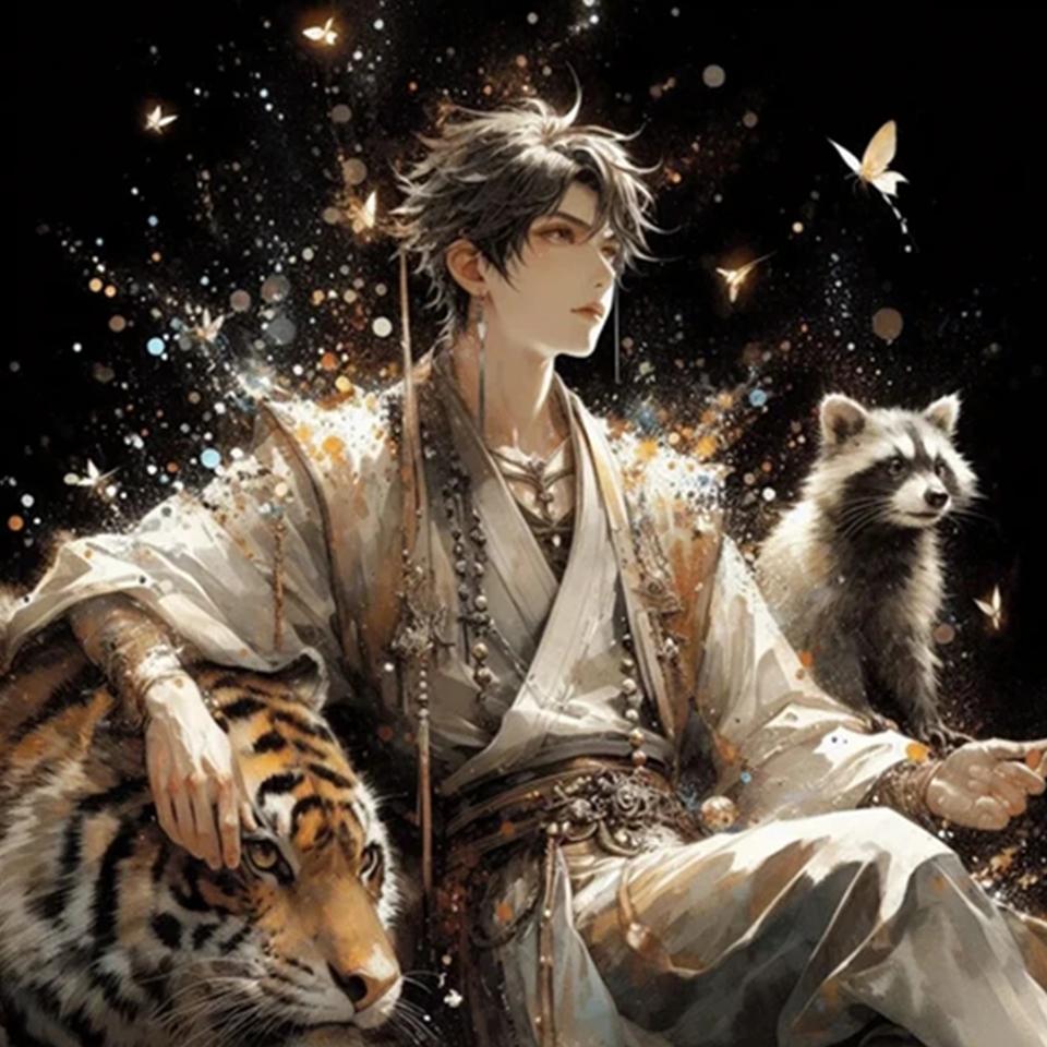 Новый круглый квадратный алмазный мозаичный художественный портрет 5d Diy алмазная живопись лев красивый мальчик вышивка крест набор украшение для дома