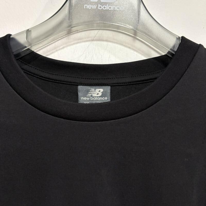 New Balance Футболка с коротким рукавом Uni Flying Boston Nbnef21313 черная