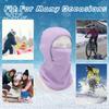 2 Packs Kids Balaclava Windproof Ski Mask Winter Hat Neck Warmer For Boys Girls