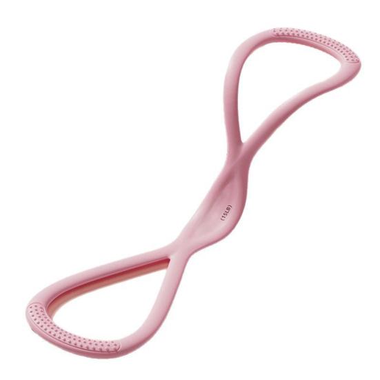 1/2 шт. Фитнес-резинка в форме восьмерки, противоскользящий силикон, 15/25 фунтов, для мужчин и женщин, для рук, плеч, растяжки, силовых тренировок, эластичный ремень, эспандер