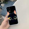 FM15 Кошка Котёнок Мяу Мягкий Чехол Прозрачный Чехол для Телефона для Samsung Galaxy A04 A04S A14 A23 A34 A54 M23 M33 M52 M53