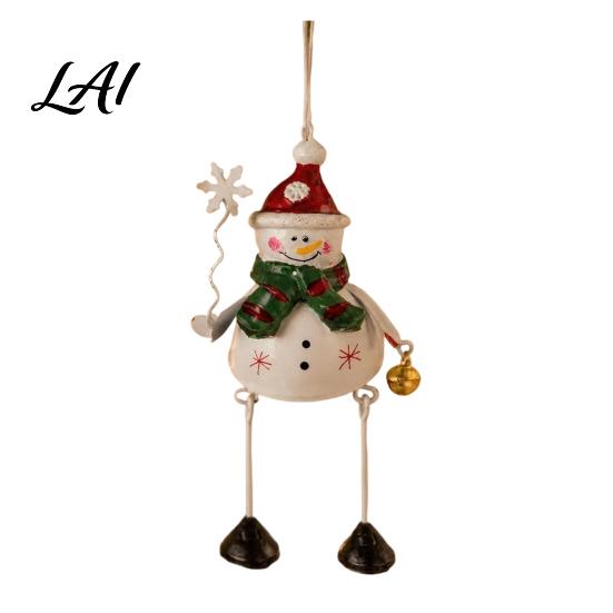 Decorative Ornaments for Cabinet Knobs Christmas Tree Ornaments Santa/Snowman/Elk Rustic Holiday Xmas Hanging Festive