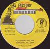 7inch Record SINGING MELODY  You Bring Me Joy NONE RECORD FACTORY 1995 Jamaica Reggae Ska  Dub Used