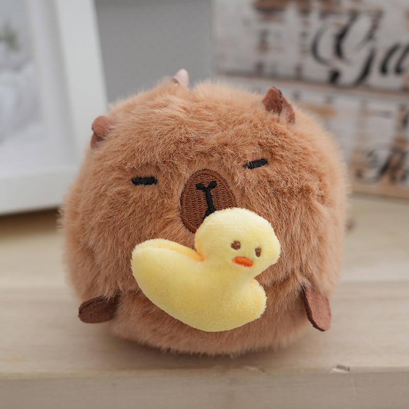 Whimsical Penguin Plush Toy Keychain Soft Fluffy Bag Charm Perfect For Kids And Gifts