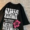 Siesta Beach Catch Waves 1971 Man Women T Shirt Brand Quality Short Sleeve Oversize Hip Hop T-Shirt Crewneck Cotton Loose Tops