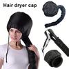 Hooded Hair Dryer Bonnet Soft Drying Styling Curling Deep Conditioning Oil Hair Treatment Cap Blow Dryer Attachment Women Hair Care Diffuser Hat