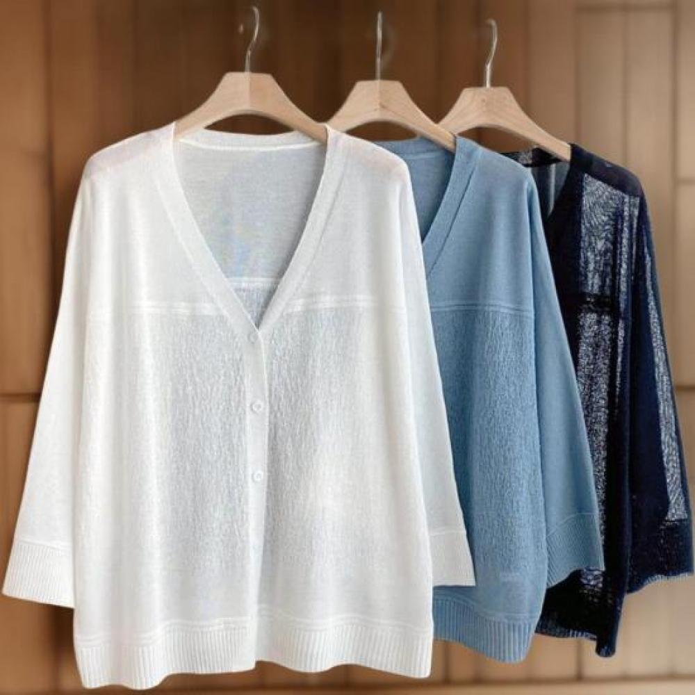 New ArriVals Open Run Women OVersize V Neck Long sleeVe Boucle Cardigan