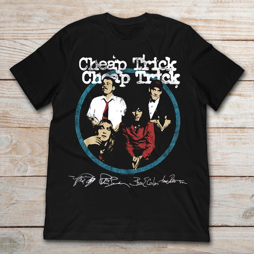 Cheap Trick Men T Shirt Black All Size S M L 234XL Tee Signature CH210 Unisex T-Shirt