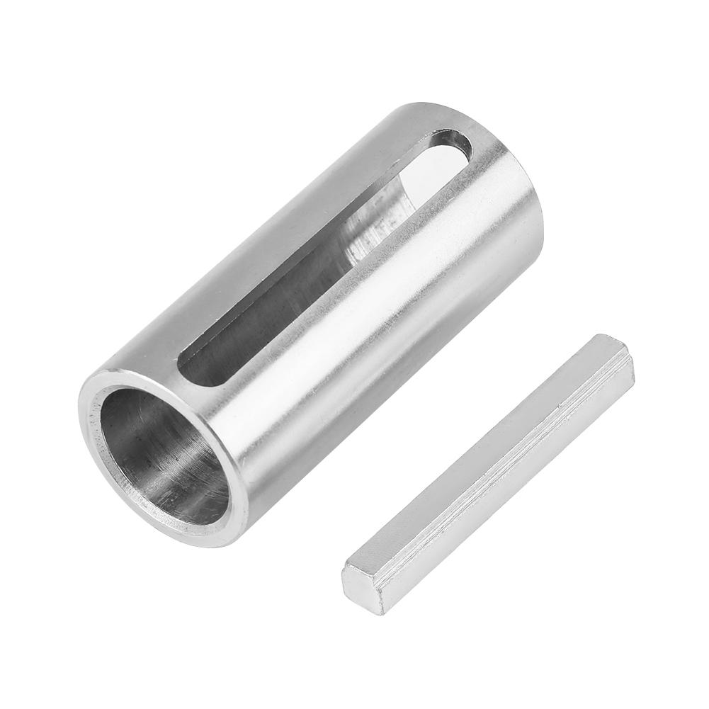 Crank Shaft Sve Adapter 3 / 4 to 1 Inch Hvy Duty Steel CNC NaMachined Step Key Included for Gas Engine Pulley Conversion Silver 2. Inches Lo