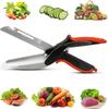 Upgraded Cutter Kitchen 6 In 1 Smart Cutter with Cutting Fast and Easy Manual Food Multifunctional Vegetable Slicer for Picnic and Kitchen Scissors,
