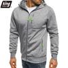New Men's Hoodies Casual Sports Design Spring and Autumn Winter Long-sleeved Cardigan Hooded Men's Hoodie