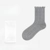Women's Summer Thin Lace Mesh Breathable Medium Tube Pile Cotton Socks