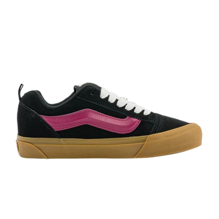 Vans Knu Skool Low Top Skateboard Shoes Unisex Black Sneakers VN000D6CBMV