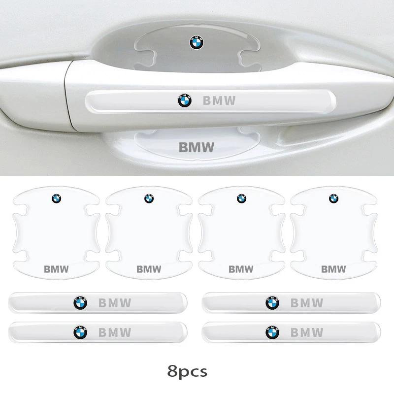 BABC1 2025 Hot Car Door Bowl Handle Protector Stickers Transparent Anti-scratch Film For BMW M M3 M5 X1 X3 X5 X6 E90 E91 E92 E93 M3 E6