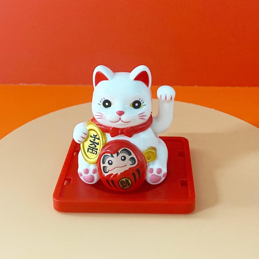 Милые украшения для автомобиля Японская машущая рука Счастливый кот Подарки Авто Интерьер Украшения Офис