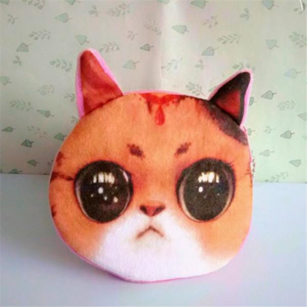 Кошелек для монет Кошка Мяу Звезда Собака Кошелек Милый Мультяшный Подарок Сумка для монет и карт Сумка для ключей Кошелек для монет Сумка-клатч Оптом