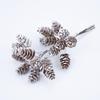 20Pcs/Lot Artificial Plants Fake Pine Cone Decorative Flowers Wreaths Christmas Home Decor Diy Wedding Christmas Decorations