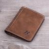 Men's Wallet Leather Billfold Slim Hipster Cowhide Credit Card/ID Holders Inserts Coin Purses Luxury Business Foldable Wallet