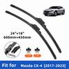 2PCS 4PCS Wiper Blades for Mazda CX-4 2017-2023 Front Double Rubber Strip Wiper Blade Windshield Brushes Windscreen Window Accessories