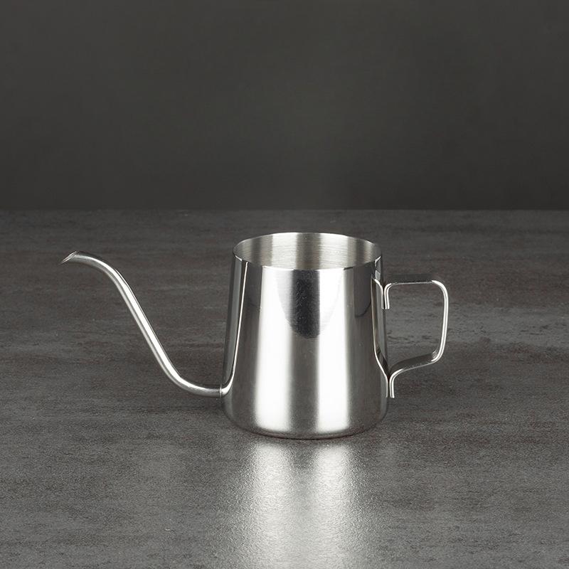 250ml 350ml Coffee Tea Pot Non-stick Coating Food Grade Stainless Steel Gooseneck Drip Kettle Swan Neck Thin Mouth