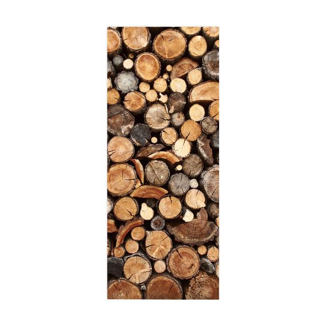 Ретро деревянная наклейка на дверь, настенная художественная роспись, 3D видение, обои для гостиной, сделай сам, наклейки на стену, ПВХ, виниловый дверной постер, домашний декор