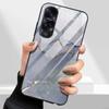 Закаленное Стекло Жесткий Чехол Для Honor 90 Lite 5G Чехол Милый Мраморный Funda Coque Для Honor 90 Pro Honor90 90Lite 90Pro Оболочки Телефона