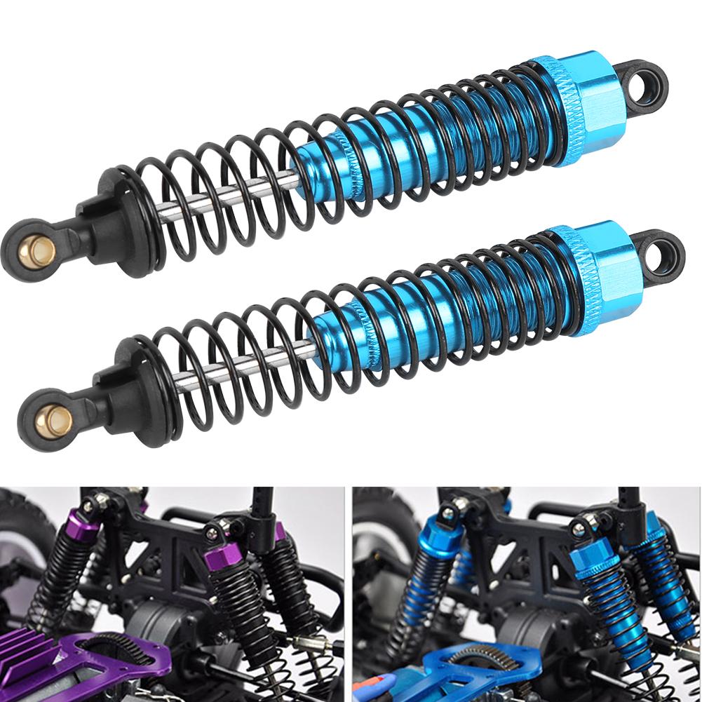 1Pair RC Shocks Struts Damper Replacement Spare Parts Fit for HSP 94111 94188 94108 1 10 RC CarBlue