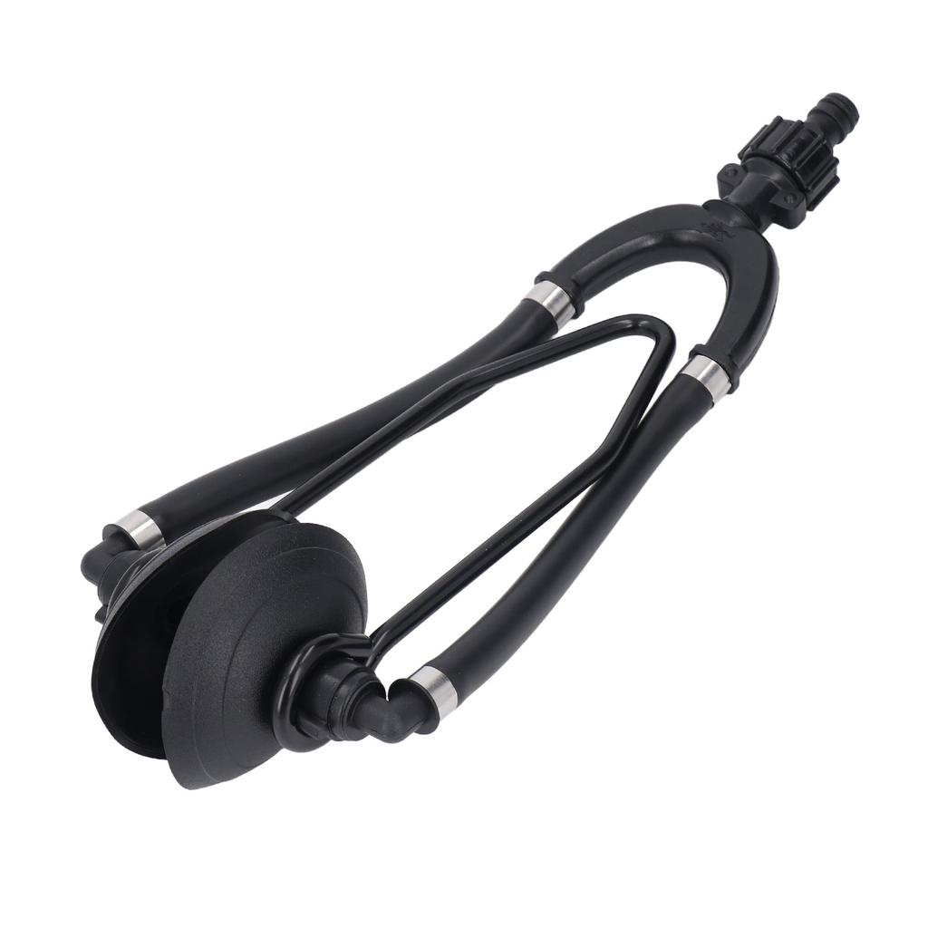 Двойной промывочный двигатель с круглой присоской, 5/8-дюймовый соединитель шланга, морской промывочный двигатель для стационарного/подвесного двигателя