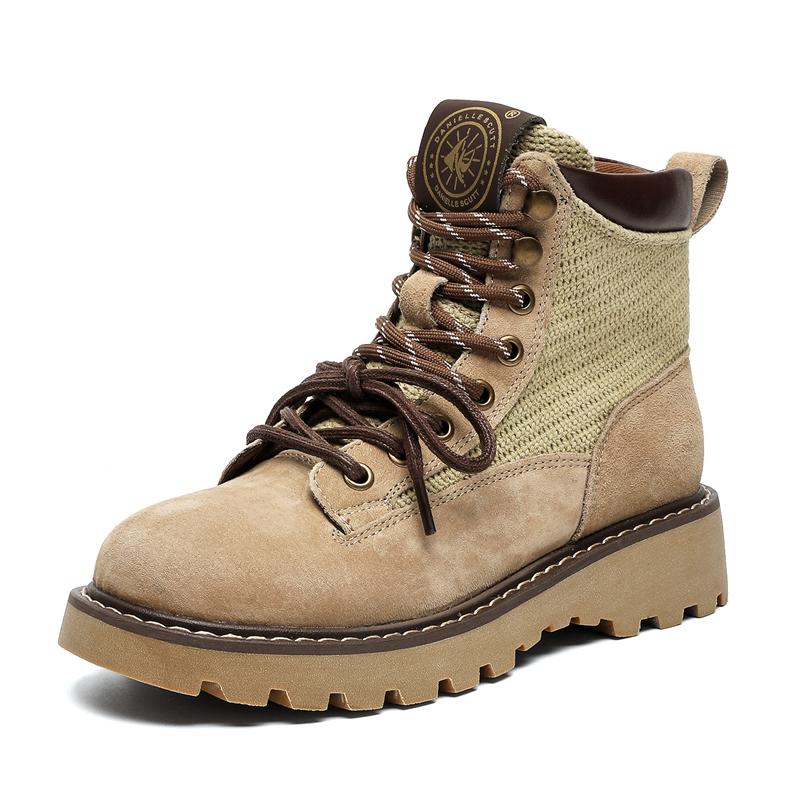 Ботильоны из натуральной кожи для мужчин, нескользящая платформа, повседневная обувь для мужчин, роскошные мужские ботинки челси в британском стиле, обувь для отдыха и прогулок