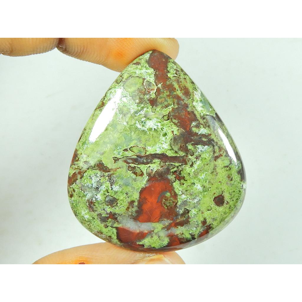 32X37X06 MM натуральный драконий яшма грушевидной формы кабошон россыпью драгоценный камень 64 карата. СИ-466