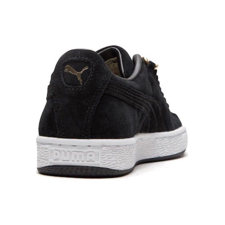 Puma Suede Classic Chain Low Top Sneakers Unisex Sneakers Black 367391-03